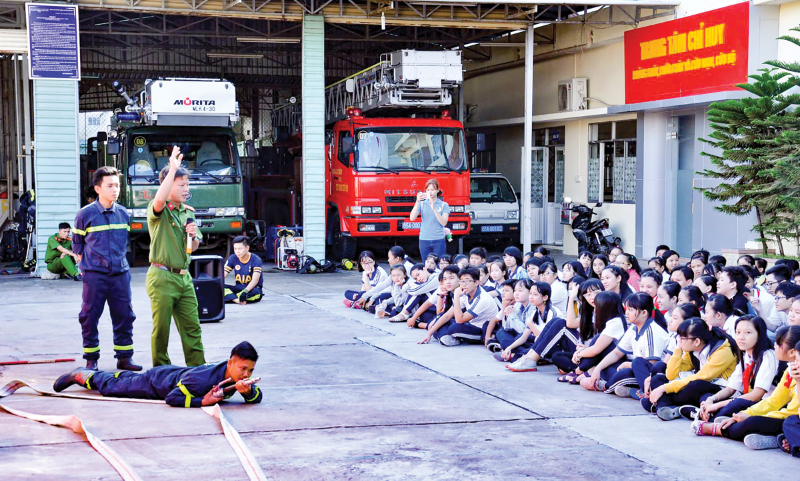 Biện pháp đảm bảo an toàn phòng chống cháy nổ trong trường học