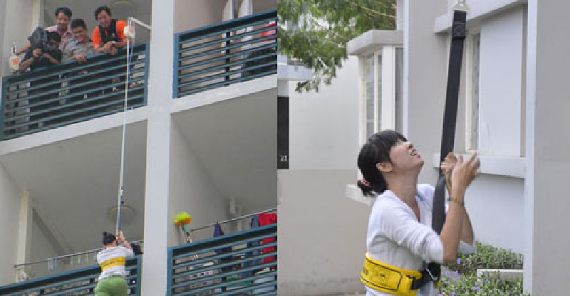 Bộ dây thoát hiểm tự động Nikawa KDD-7F (tầng 6-7)