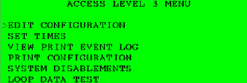6 Thao tác bạn hay sử dụng khi truy cập Access Level 3 trên tủ trung tâm Hochiki FireNet