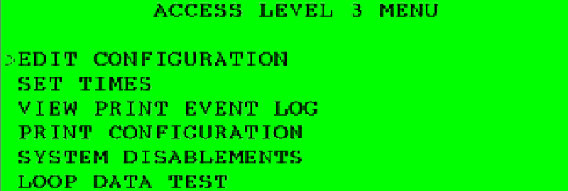 6 Thao tác bạn hay sử dụng khi truy cập Access Level 3 trên tủ trung tâm Hochiki FireNet