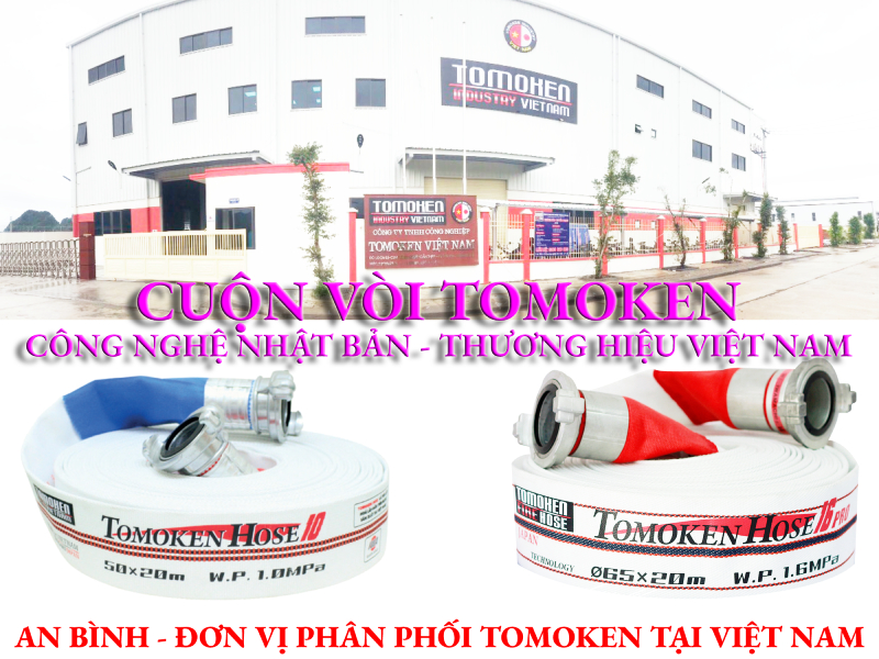 Cuộn vòi chữa cháy Tomoken: 