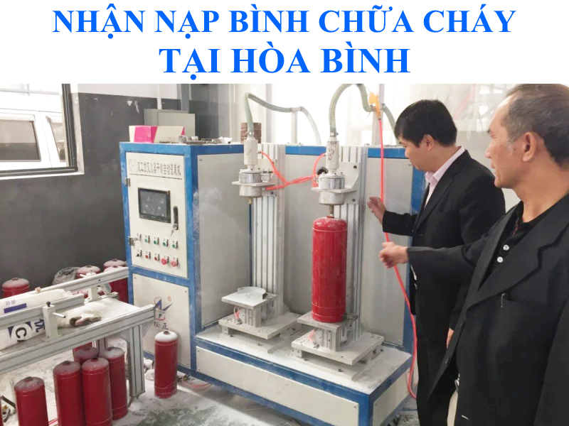 Nạp bình chữa cháy tại Hòa Bình