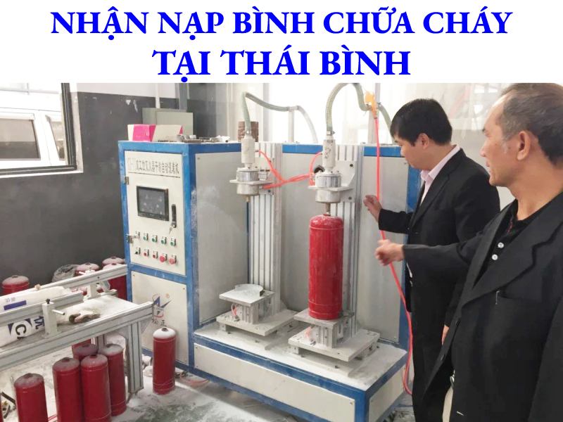 Nạp bình chữa cháy tại Thái Bình