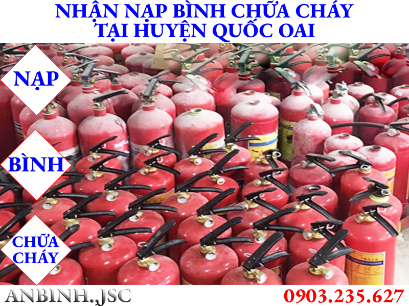 Nạp bình chữa cháy tại huyện Quốc Oai