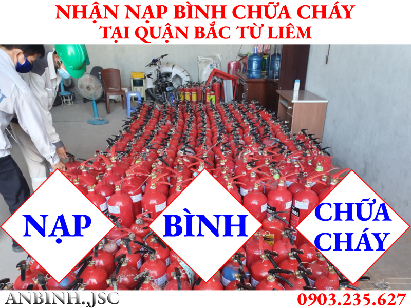 Nạp bình chữa cháy tại Quận Bắc Từ Liêm