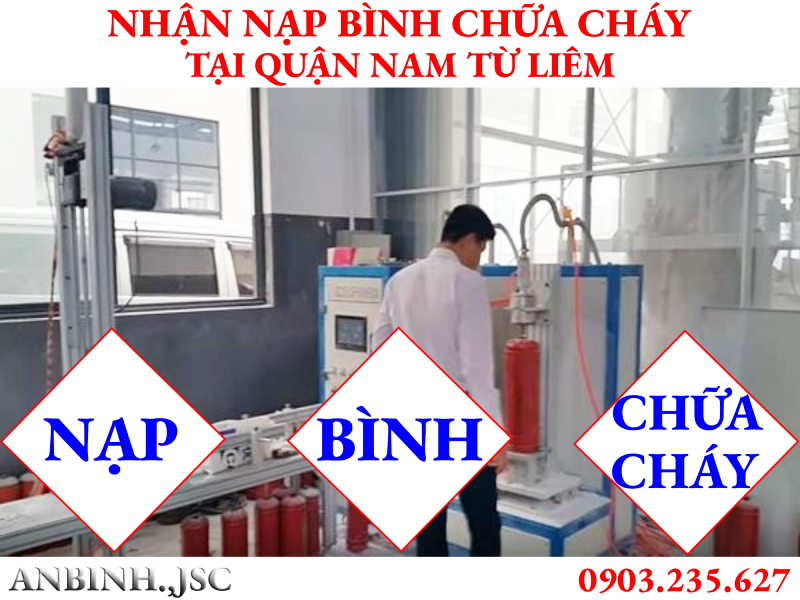Nạp bình chữa cháy tại Quận Nam Từ Liêm