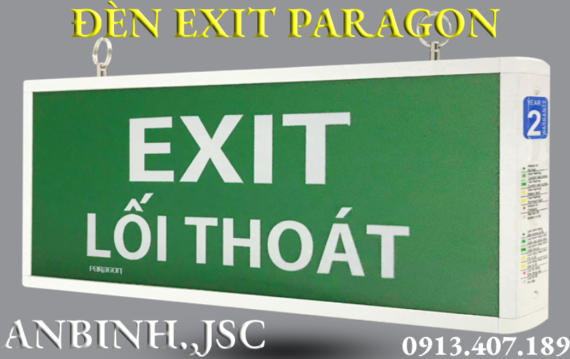 Đèn Exit Paragon