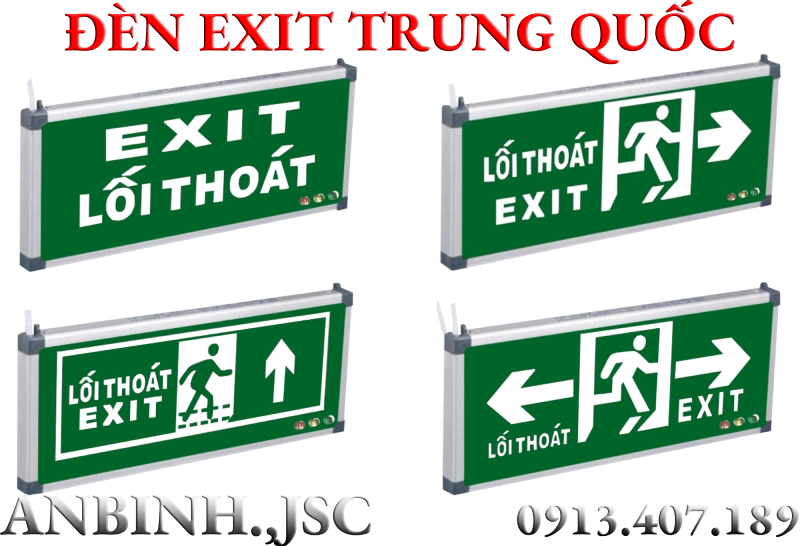 Đèn Exit Trung Quốc