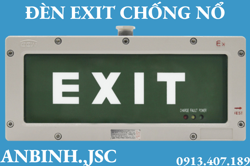 Cách phân loại đèn Exit và công dụng của từng loại