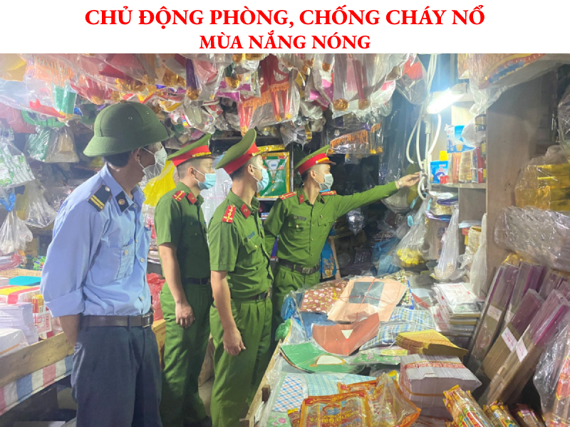 Chủ động phòng cháy chữa cháy mùa nắng nóng