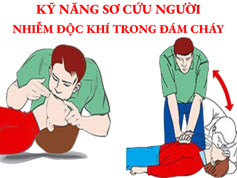 Kỹ năng tránh nhiễm độc khí trong hỏa hoạn