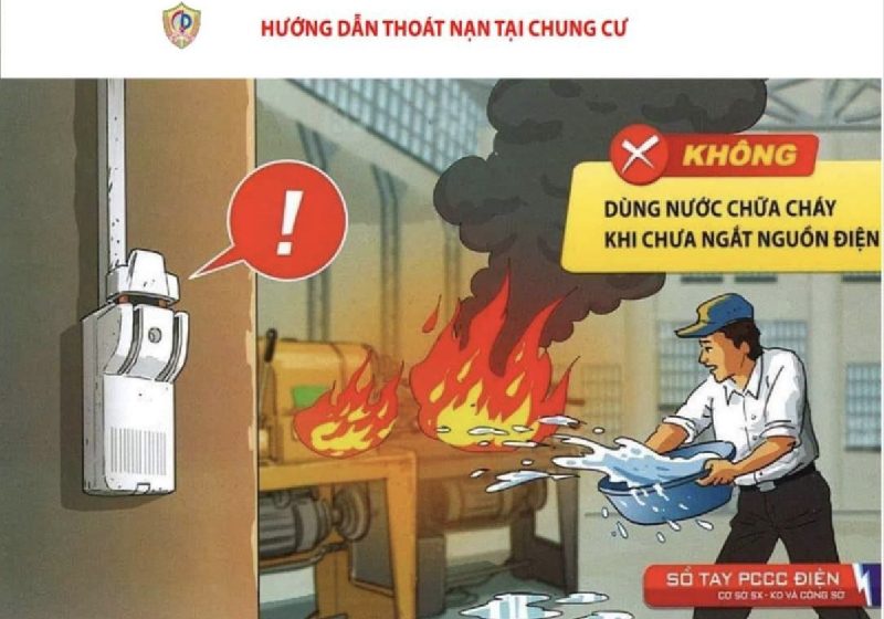 Cẩm nang phòng cháy và chữa cháy trong gia đình