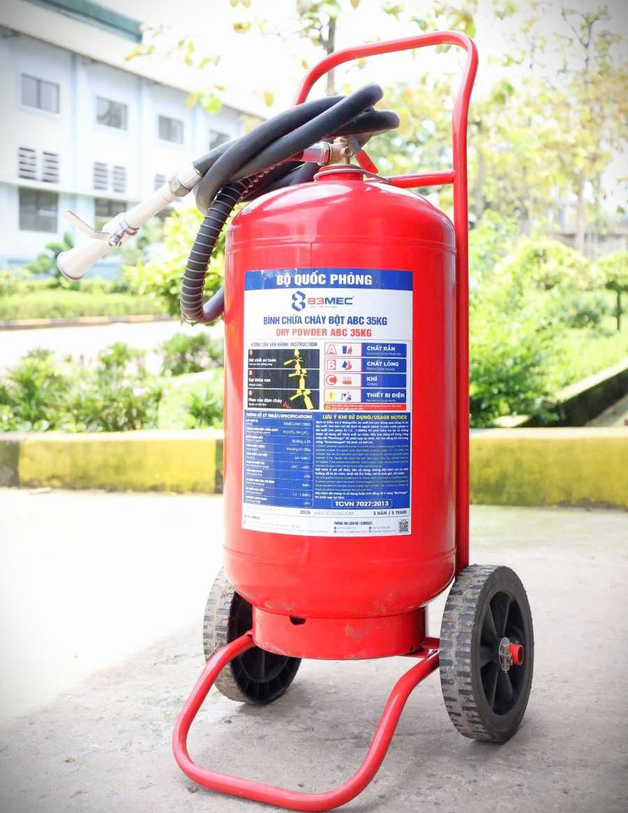 Bình chữa cháy bột ABC 35kg 83MEC