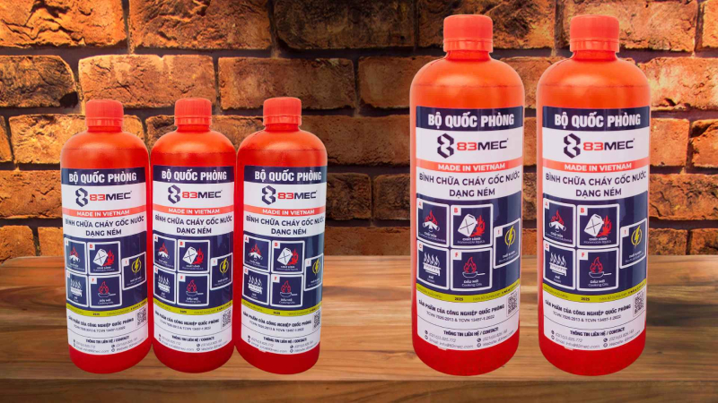 Bình chữa cháy gốc nước dạng ném 83MEC