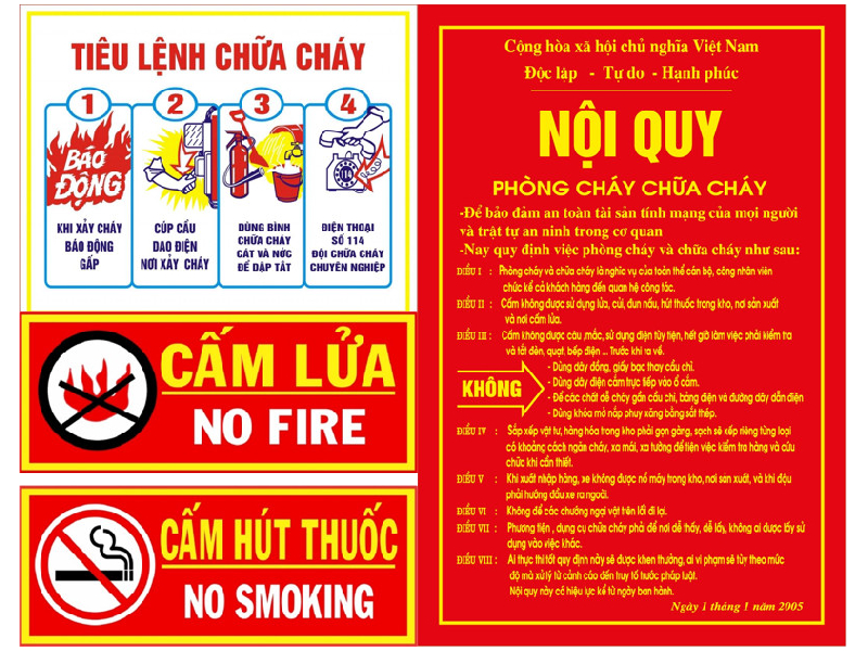 Thiết bị quan trọng trong mô hình "Điểm chữa cháy công cộng"