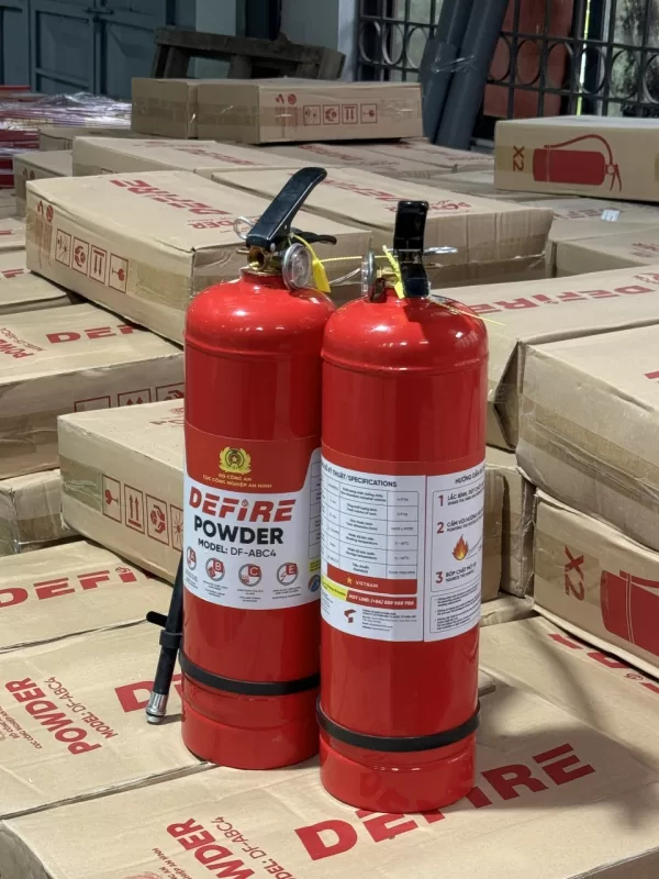Bình chữa cháy bột ABC 4kg DeFire DF-ABC4 (Bộ Công An) 19 Bình chữa cháy bột ABC 4kg DeFire