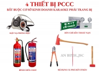 4 thiết bị PCCC bắt buộc phải trang bị đối với cơ sở kinh doanh karaoke