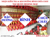 Kiểm tra và bảo dưỡng bình chữa cháy tại Quận Hoàng Mai