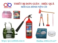 Những thiết bị PCCC đơn giản mà hiệu quả - mỗi gia đình nên có