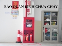 Cách bảo quản bình chữa cháy an toàn nhất