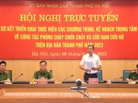 Công an Hà Nội đề xuất lắp báo cháy tự động cho tất cả hộ gia đình, kinh doanh