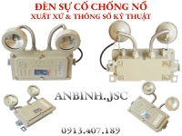 Đèn sự cố chống nổ