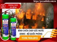 Giải Quyết Nỗi Lo Cháy Nổ Với Bình Chữa Cháy Gốc Nước 83MEC – Bộ Quốc Phòng