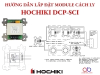 Hướng dẫn lắp đặt module cách ly Hochiki DCP-SCI