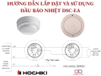 Hướng dẫn lắp đặt và sử dụng đầu báo nhiệt gia tăng DSC-EA