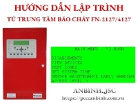 Hướng dẫn lập trình trung tâm báo cháy Hochiki địa chỉ FN-2127/4127