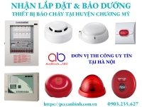 Nhận lắp đặt hệ thống báo cháy cho nhà máy, nhà xưởng tại huyện Chương Mỹ