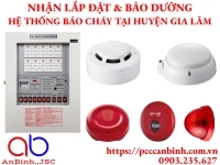 Nhận lắp đặt hệ thống báo cháy cho nhà máy, nhà xưởng tại huyện Gia Lâm