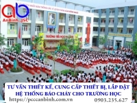 Lắp đặt hệ thống báo cháy cho trường học