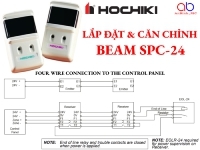 Lắp đặt và căn chỉnh đầu báo Beam SPC-24 như thế nào?