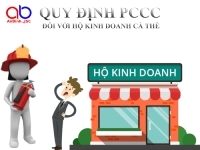 Quy định về phòng cháy chữa cháy đối với hộ kinh doanh cá thể