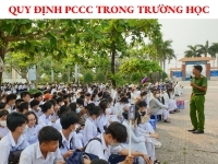 Quy định PCCC trong trường học