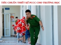 Tiêu chuẩn thiết kế PCCC cho trường học