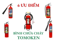 6 Ưu điểm bình chữa cháy Tomoken