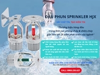 Tại sao bạn nên chọn đầu phun Sprinkler HJX?