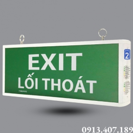 Đèn Exit thoát hiểm PEXF23SC-G2