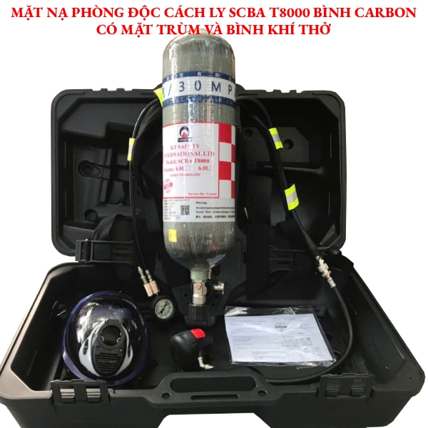 Mặt nạ phòng độc cách ly SCBA T8000