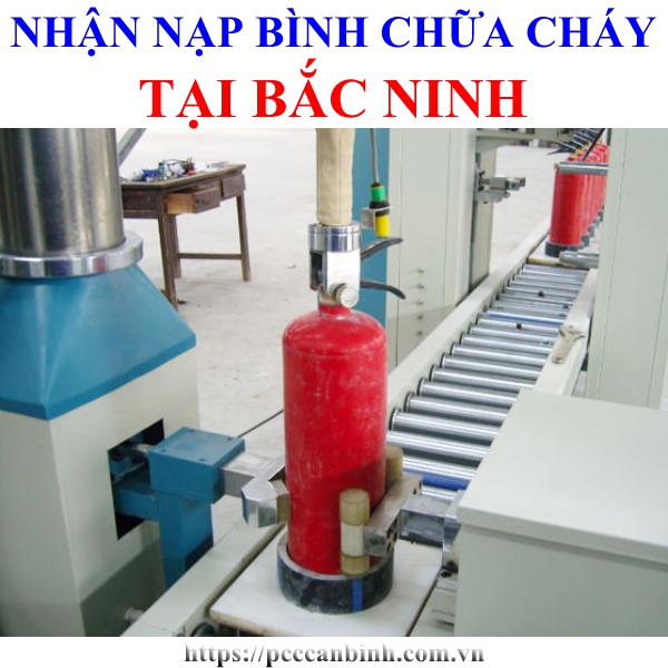 Nạp bình chữa cháy tại Bắc Ninh