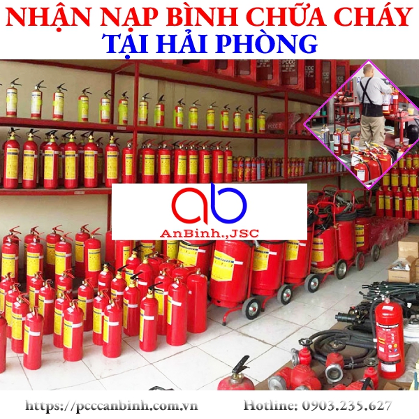 Nạp bình chữa cháy tại Hải Phòng