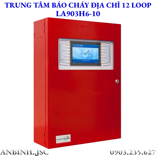 Trung tâm báo cháy địa chỉ 12 loop Hochiki Latitude LA903H6-10