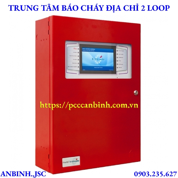 Trung tâm báo cháy địa chỉ 2 loop Hochiki Latitude LA302H1-10