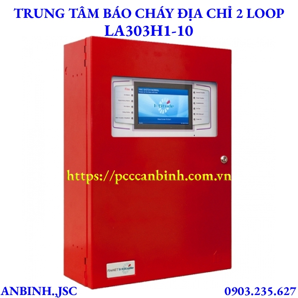 Trung tâm báo cháy địa chỉ 2 loop Hochiki Latitude LA303H1-10