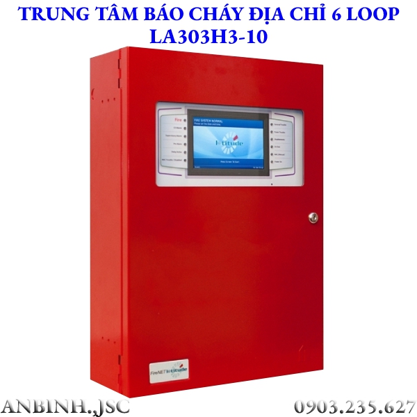 Trung tâm báo cháy địa chỉ 6 loop Hochiki Latitude LA303H3-10